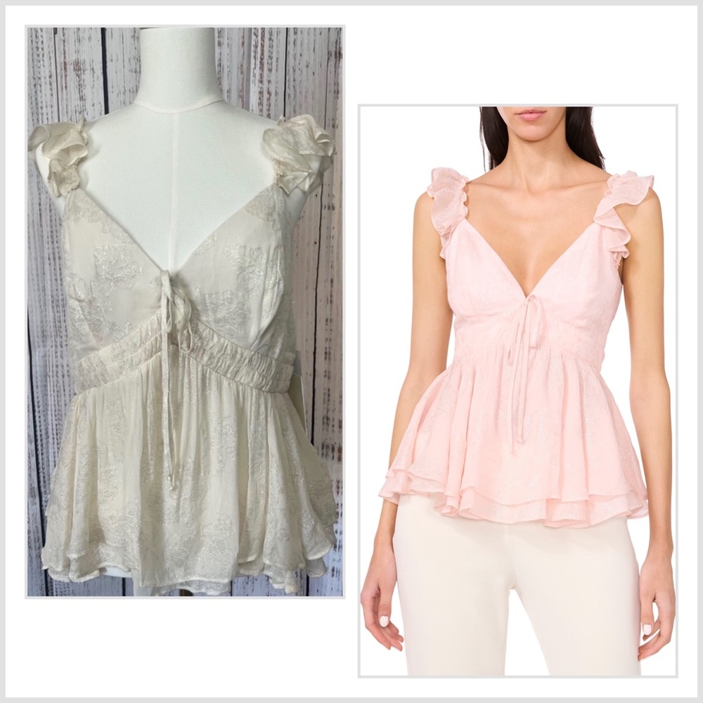 Romantic Smocked Camisole ✨ NWT
